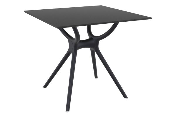 Tisch Air 80 cm schwarz
